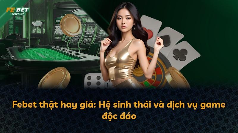Febet thật hay giả: Hệ sinh thái và dịch vụ game độc đáo