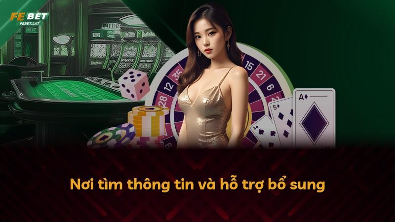 Nơi tìm thông tin và hỗ trợ bổ sung